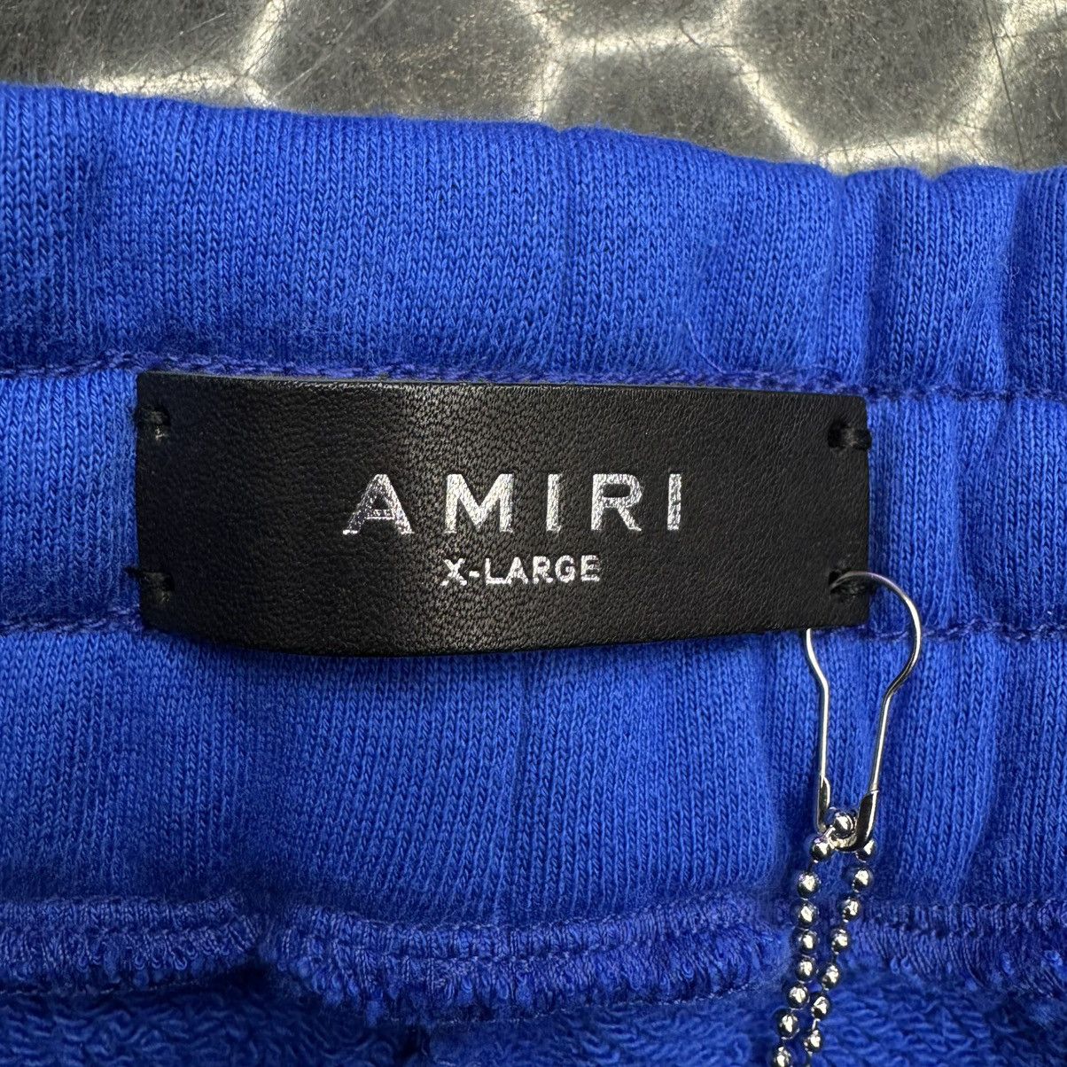 Amiri Amiri MA Logo Sweatpants Blue White Size US 38 / EU 54 - 9 Thumbnail