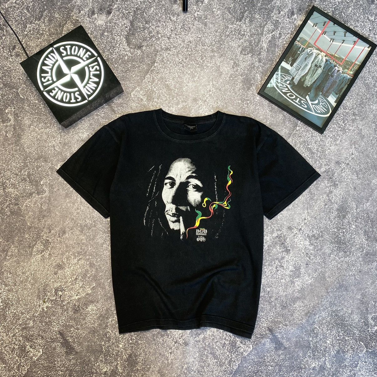 Band Tees Vintage Bob Marley big graphic logo 90’a band tee Size US L / EU 52-54 / 3 - 2 Thumbnail