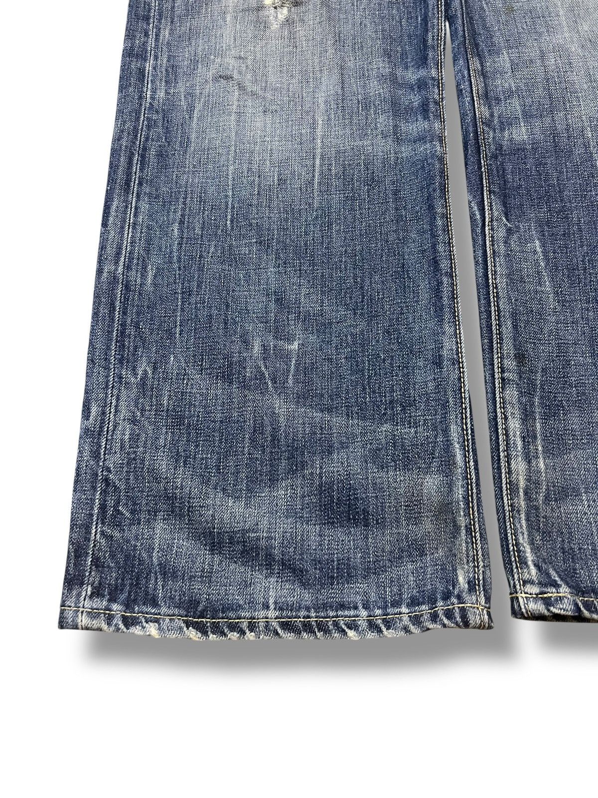 Gap The Gap 1969 - Faded, Distressed Baggy Jeans Size US 35 - 6 Thumbnail