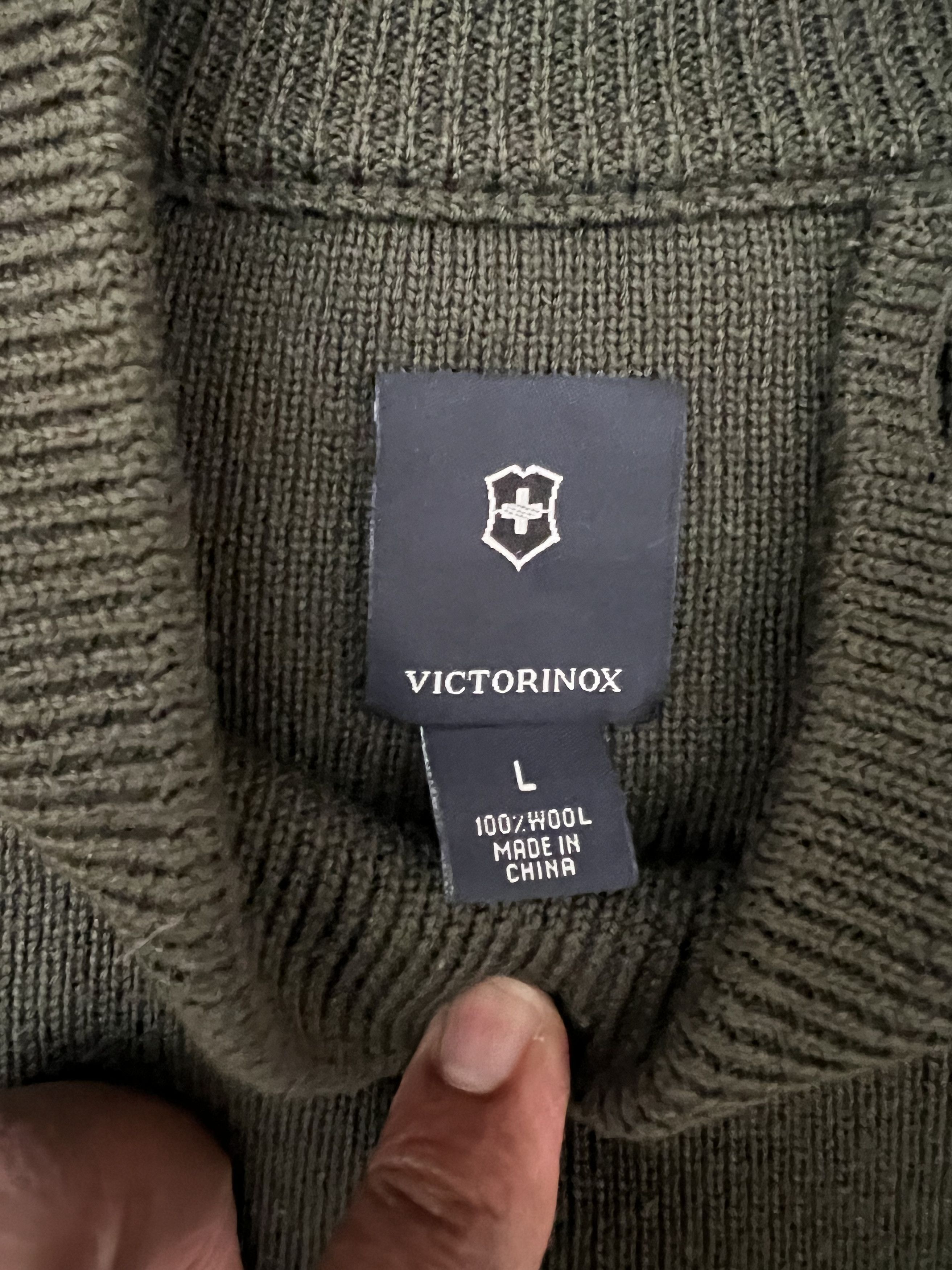Victorinox Crewneck Sweater Size US L / EU 52-54 / 3 - 3 Thumbnail