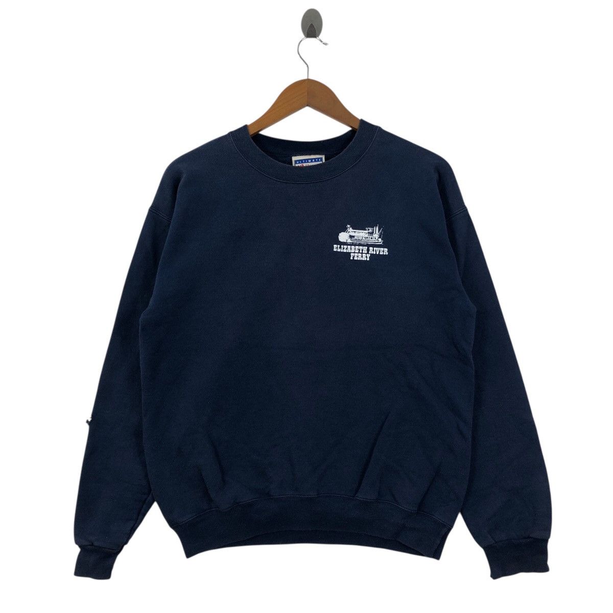 Other Vintage ELIZABETH RIVER FERRY By Hanes Sweatshirt Size US S / EU 44-46 / 1 - 4 Thumbnail