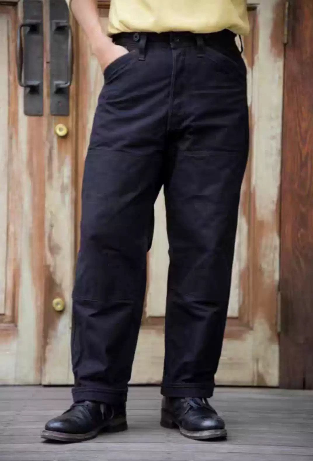 image of Freewheelers Tears Toysmccoy Wabash Riley Overalls Blue, Men's (Size 32)