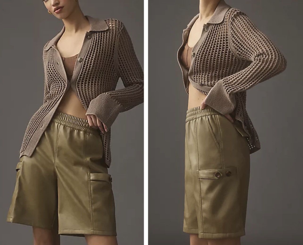 AVEC LES FILLES Anthropologie Avec Les Filles Utility Shorts, Size S Size 28" / US 6 / IT 42 - 1 Thumbnail