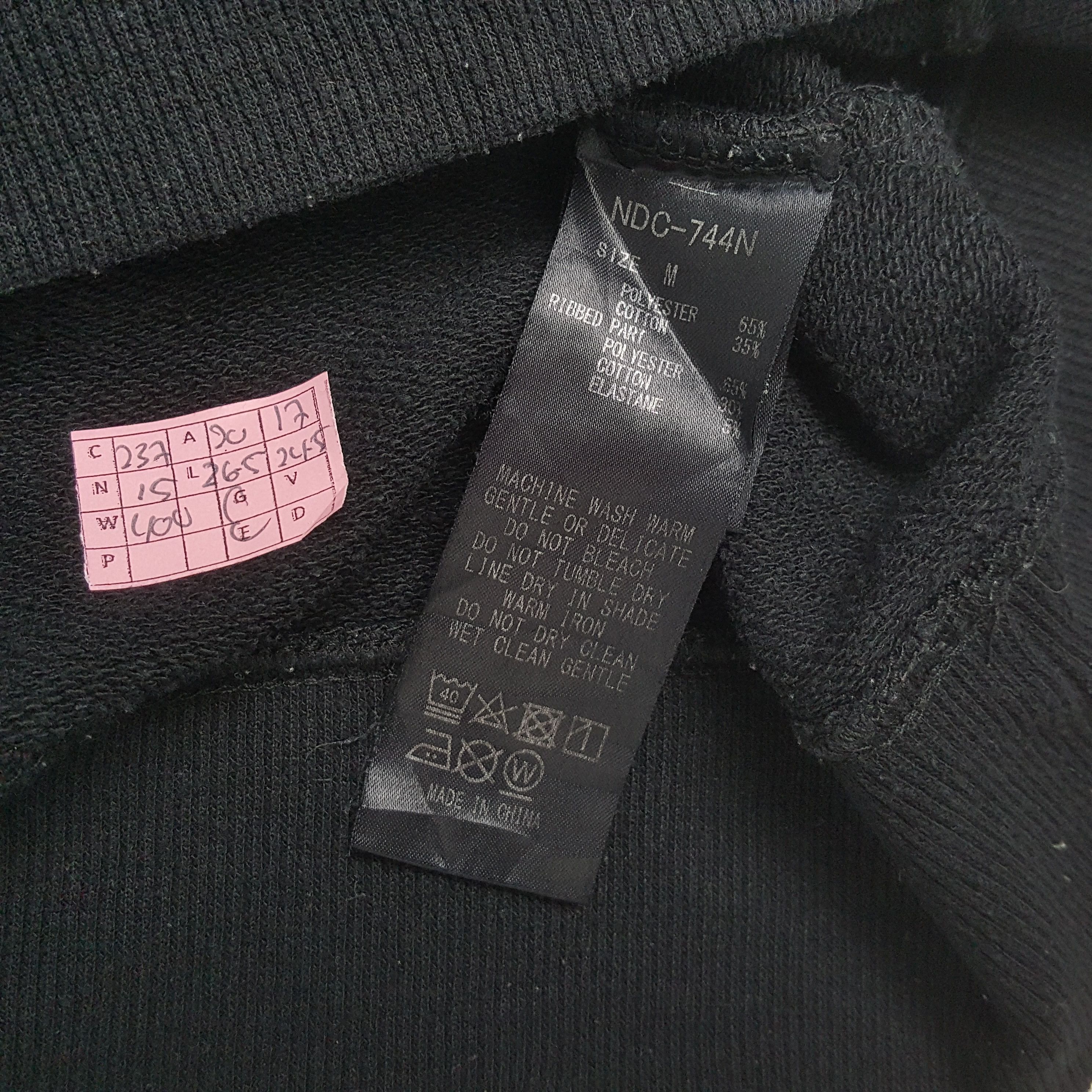 Number (N)ine NUMBER (N)INE Japanese Brand Designer Sweatshirt Size US S / EU 44-46 / 1 - 7 Thumbnail