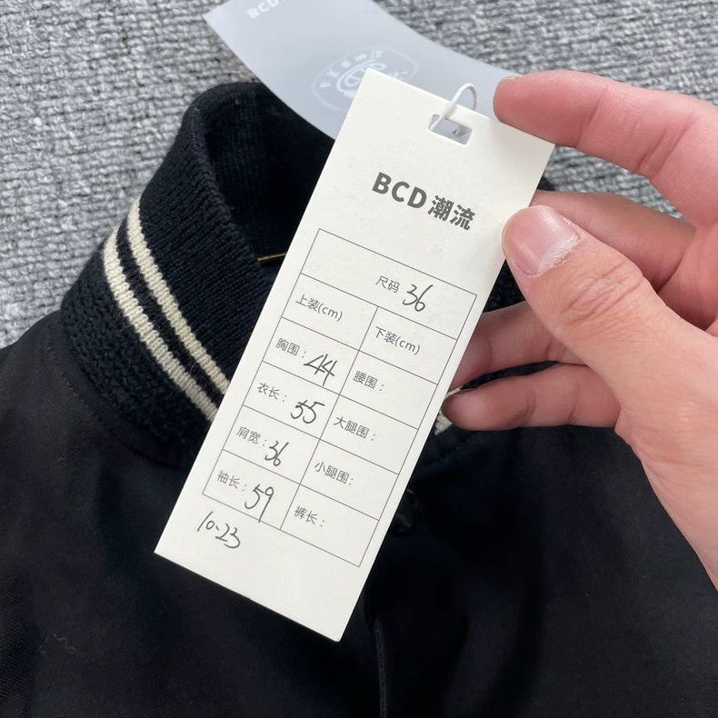Saint Laurent Paris Saint Laurent Black and White Baseball Jacket-2505 Size US L / EU 52-54 / 3 - 5 Thumbnail