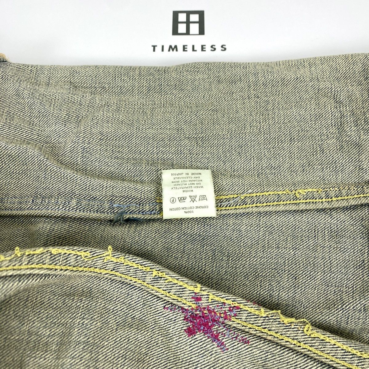 Kapital KAPITAL 15SS VIRGIN MARY PATCHWORK DENIM JACKET Size US M / EU 48-50 / 2 - 12 Thumbnail