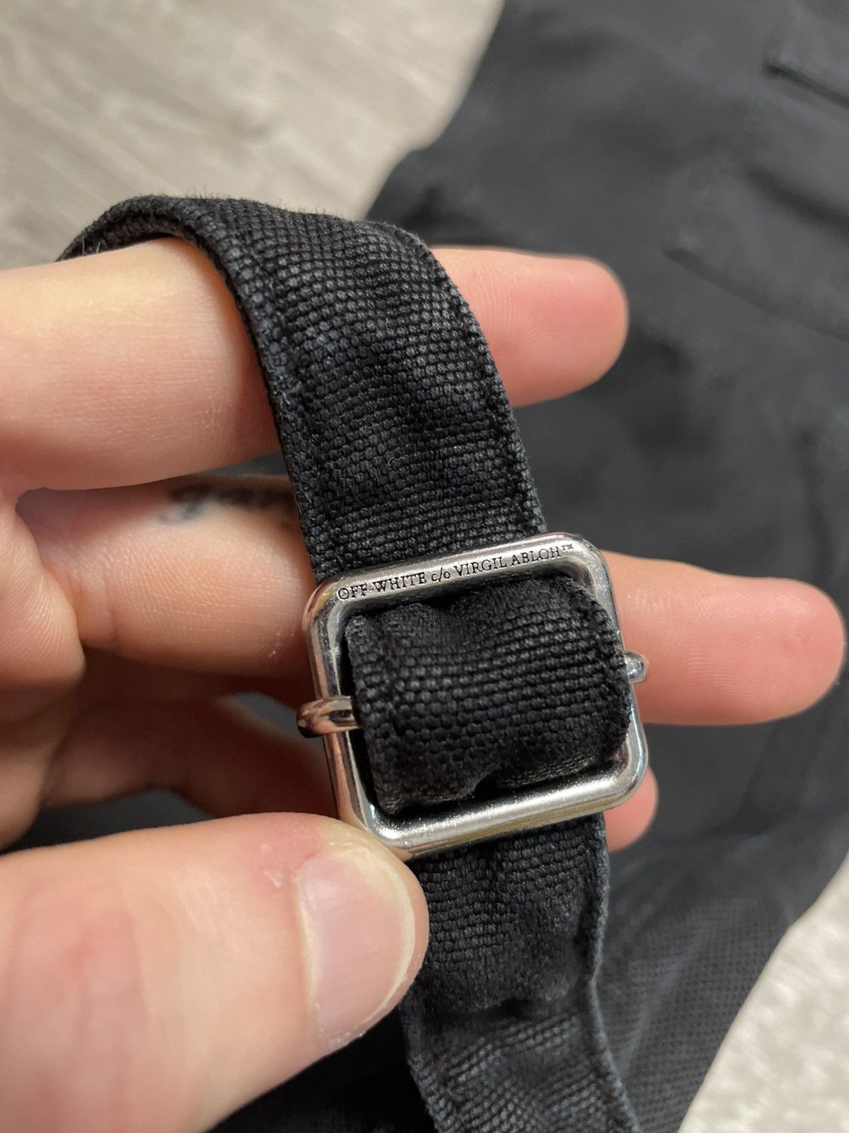 Off-White Off White Black Cargo Jeans Size US 32 / EU 48 - 7 Thumbnail
