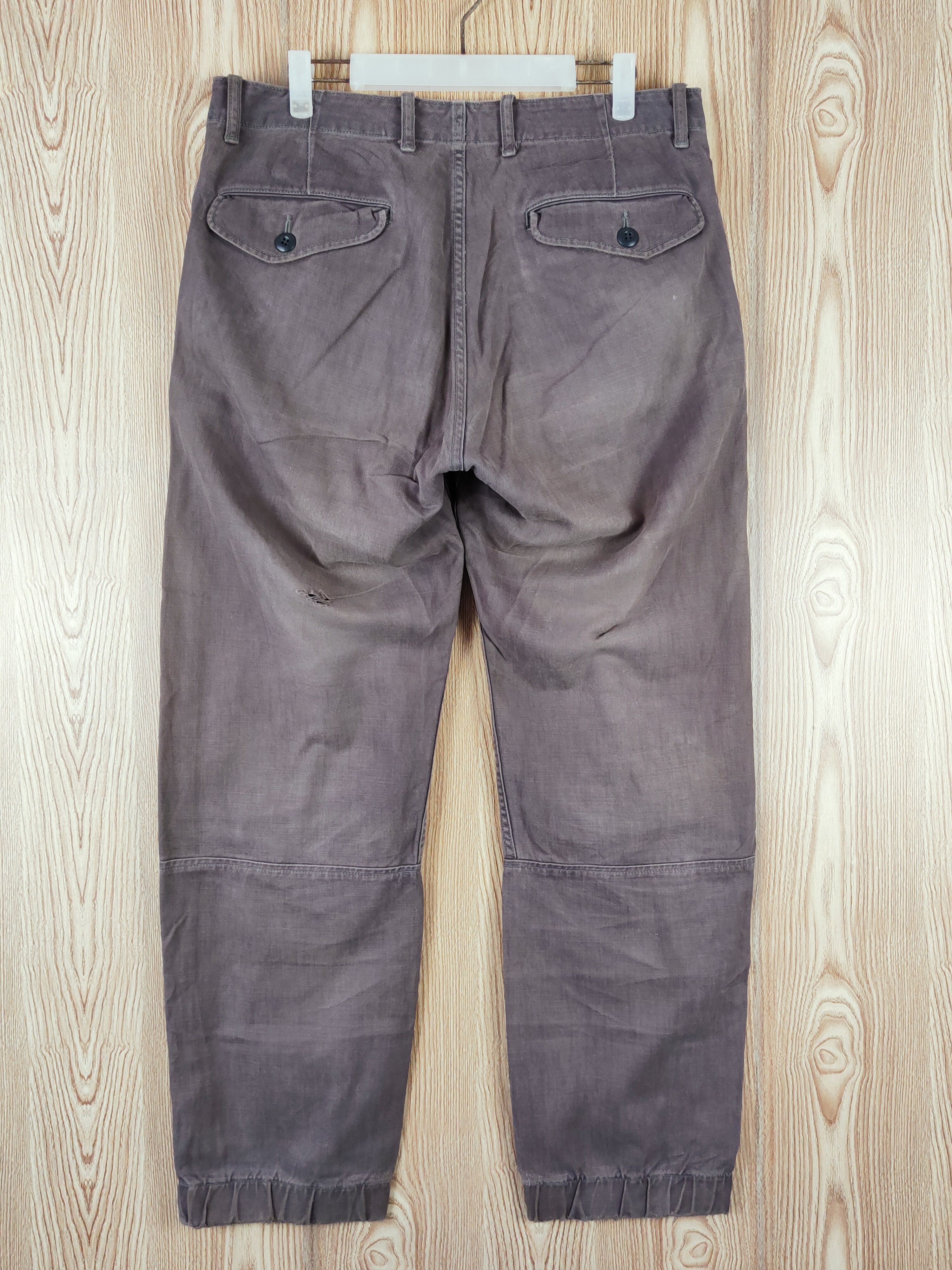 Surplus Research Blueway-Surplus Dark Purple Jogger Pants #W709 Size US 34 / EU 50 - 7 Thumbnail