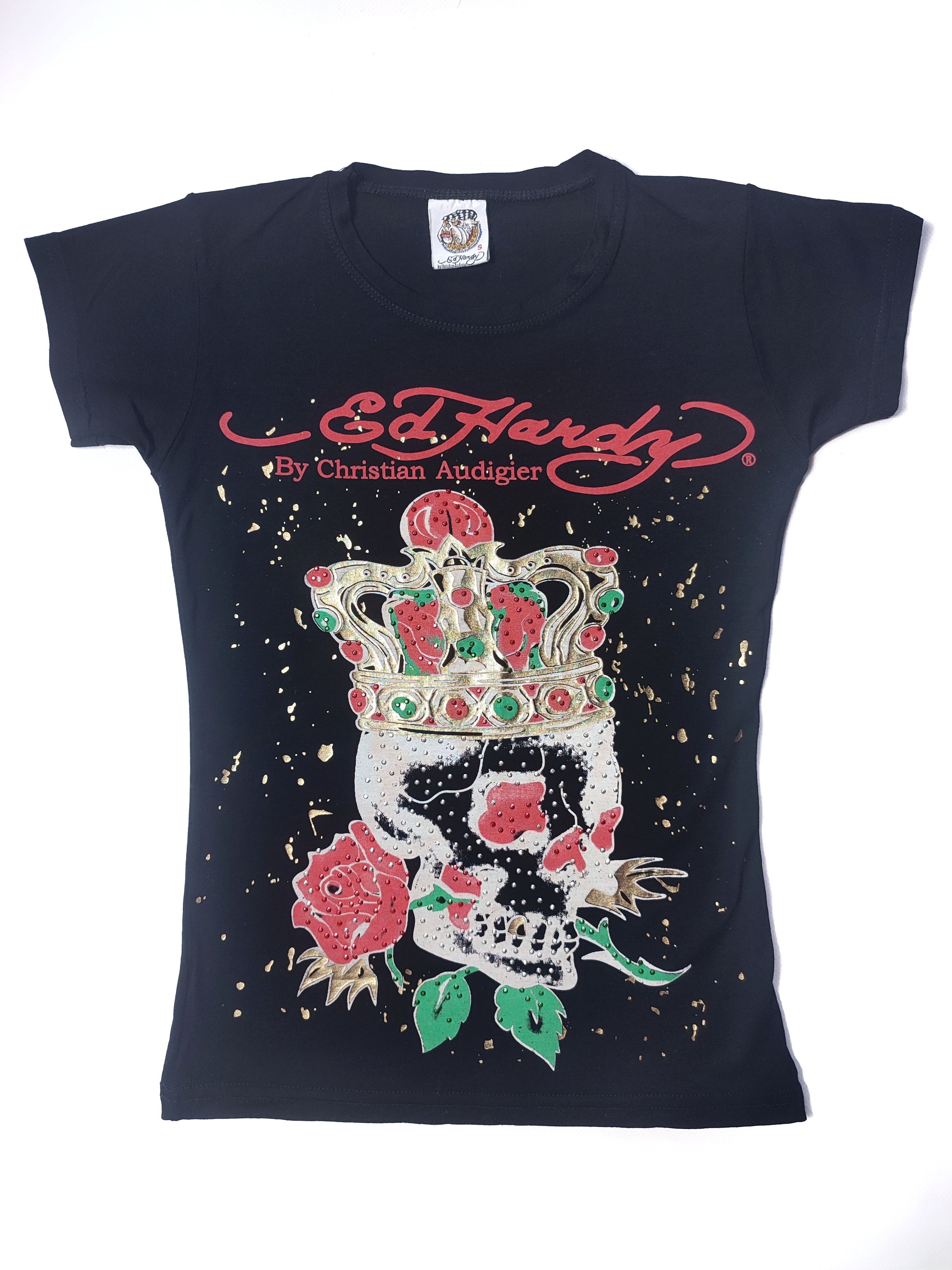 Ed Hardy Ed Hardy Skull T-shirt Size S / US 4 / IT 40 - 2 Thumbnail