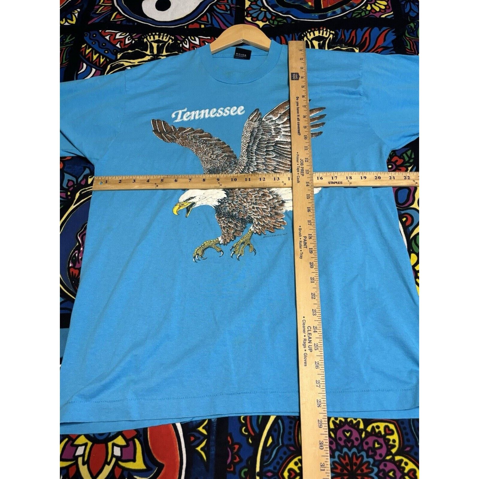 Other vintage XL Tennesse Eagle Blue single stitched T-shirt XL Size US XL / EU 56 / 4 - 5 Thumbnail