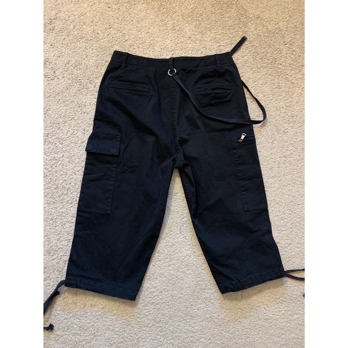 Helmut Lang HELMUT LANG MILITARY CARGO CROPPED PANTS Size US 32 / EU 48 - 4 Thumbnail