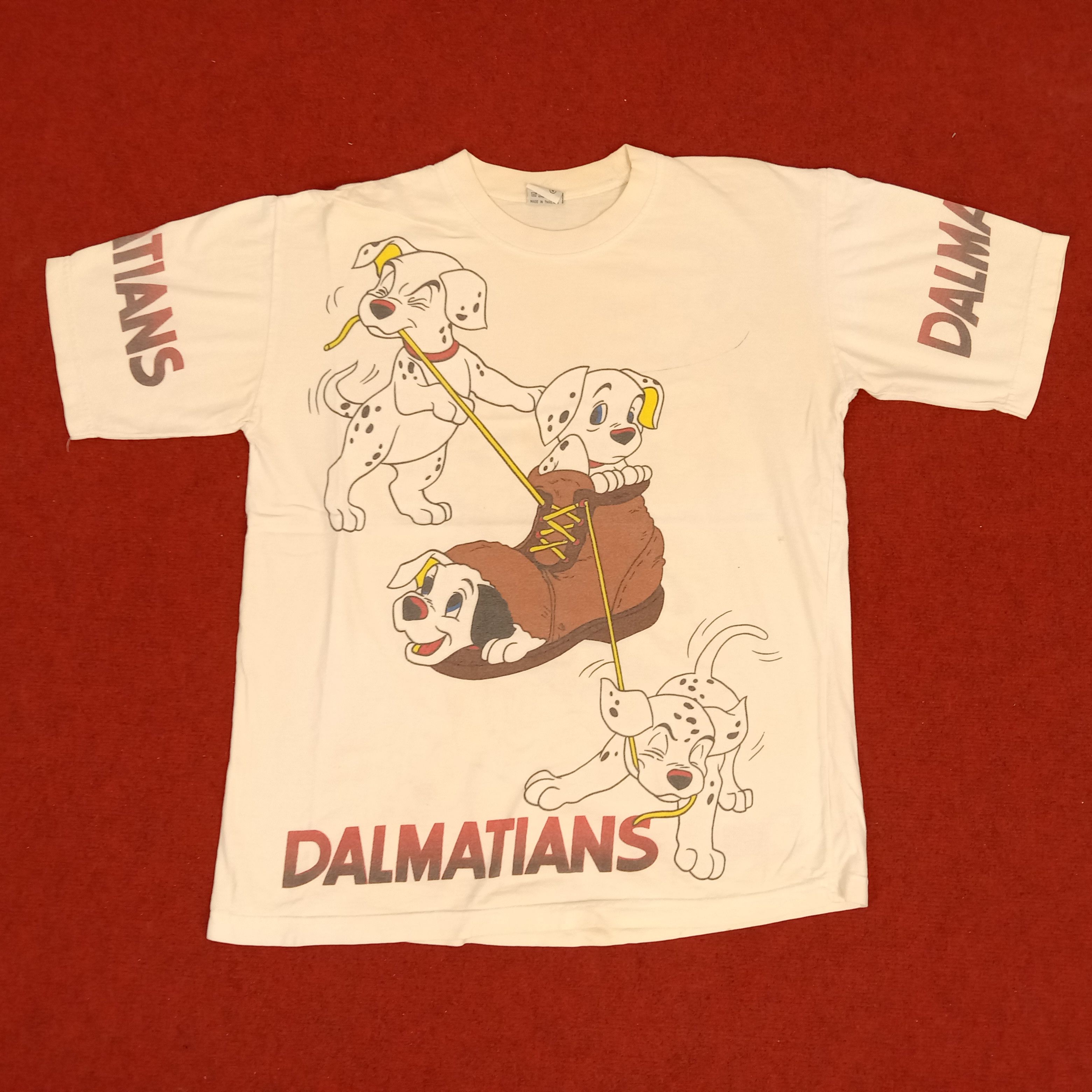 Dalmatians 101 Disney Movie Cartoon Design Big Print Tshirt