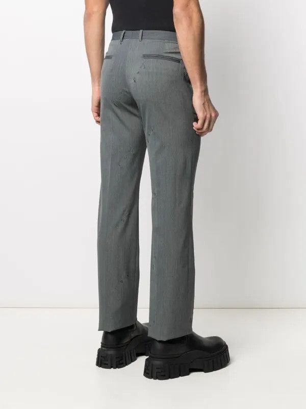 Off-White o1gr1nt0125 Ow Allover Industrial Belt Pant in Grey Size US 30 / EU 46 - 4 Thumbnail