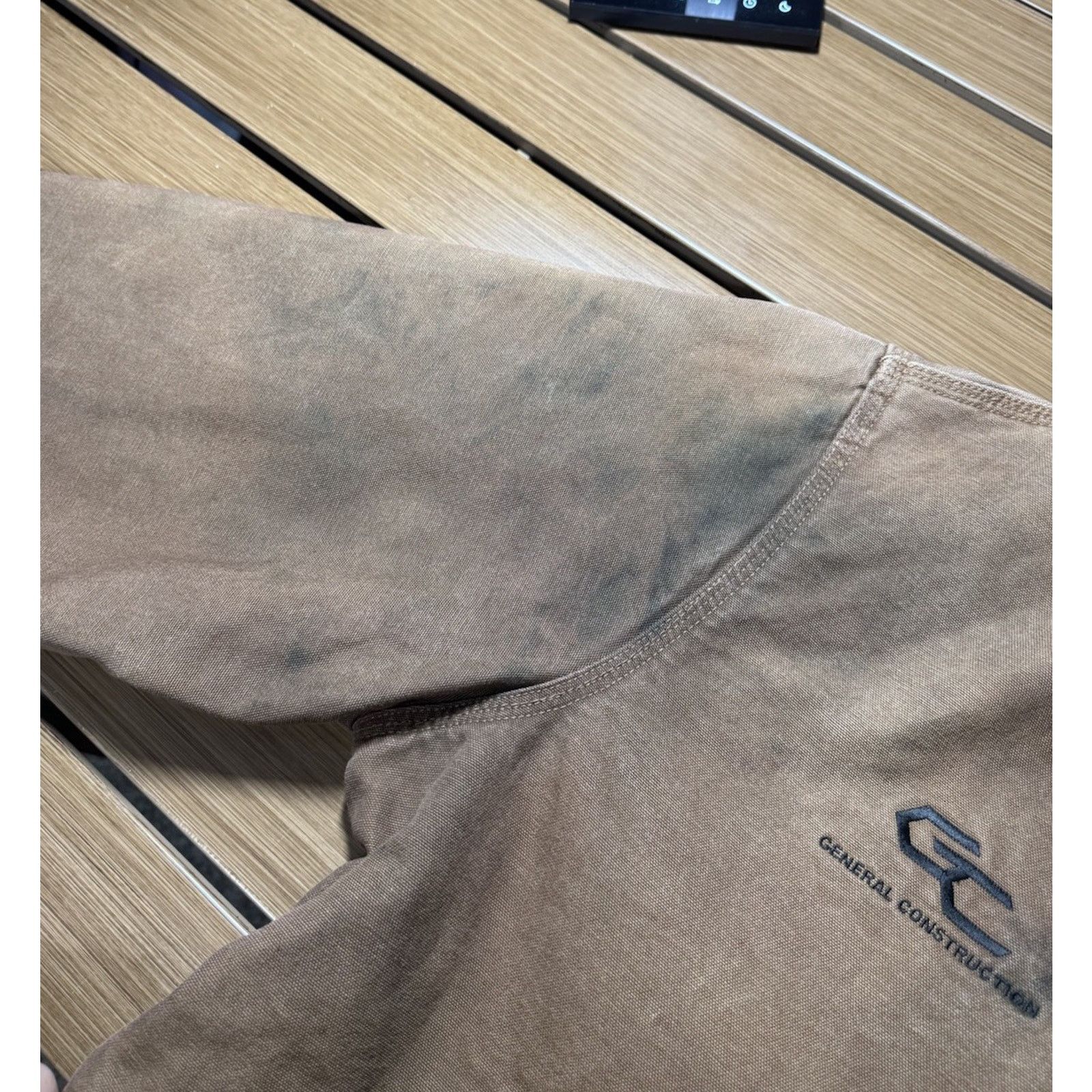 Carhartt Vintage Carhartt Detroit Jacket Mens Large Blanket Workwear Size US L / EU 52-54 / 3 - 14 Thumbnail