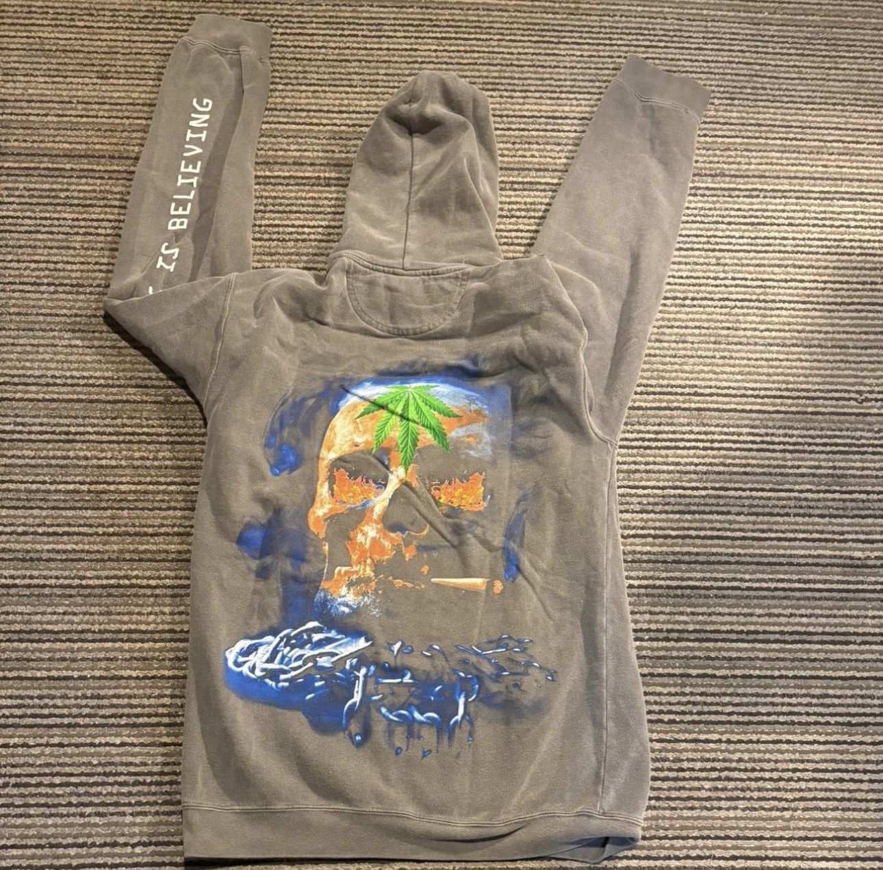 Travis Scott Travis scott rolling loud seeing is beliving hoodie Size US S / EU 44-46 / 1 - 2 Thumbnail