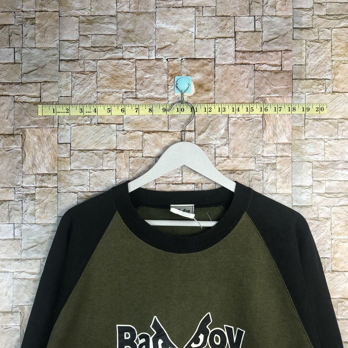 Japanese Brand Bad Boys vintage hip hop rappers Green Sweatshirt #A172 Size US M / EU 48-50 / 2 - 4 Thumbnail