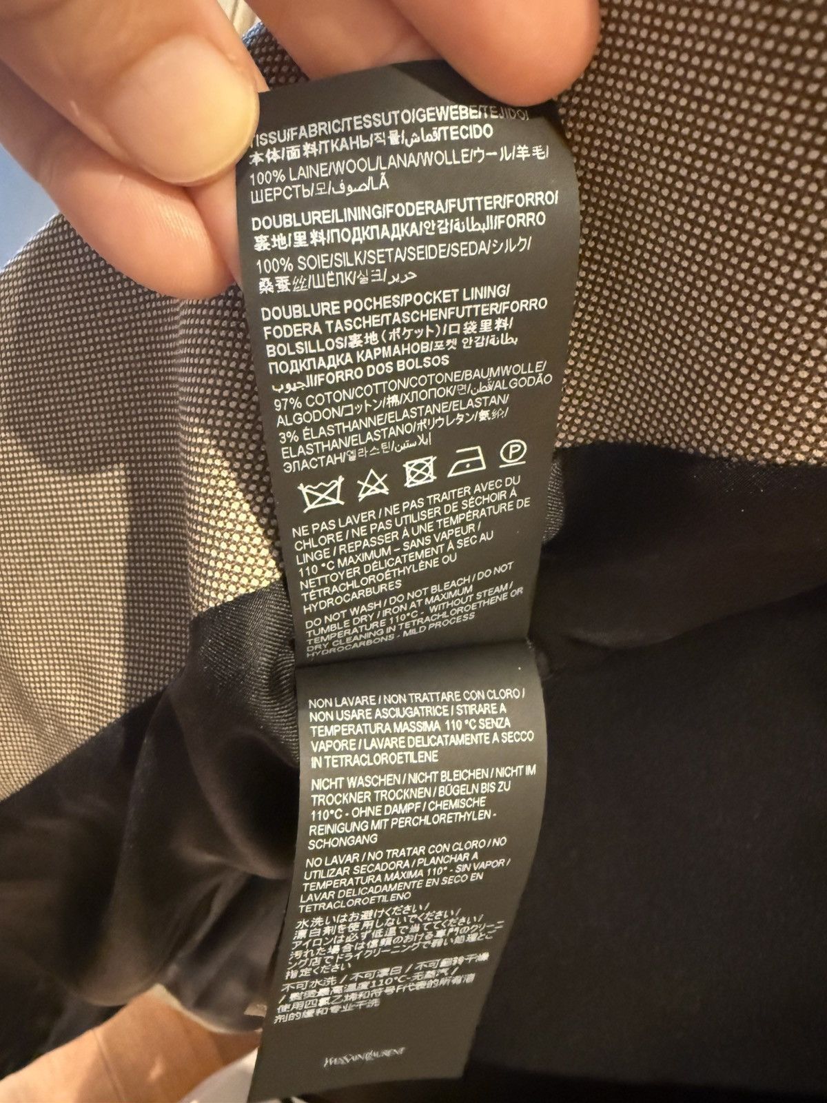 Saint Laurent Paris wool suits size46 Size 46R - 10 Thumbnail