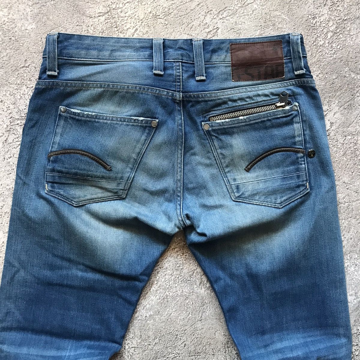 G-Star vintage gstar japan jeans distressed low rise flared 90s Size US 32 / EU 48 - 7 Thumbnail