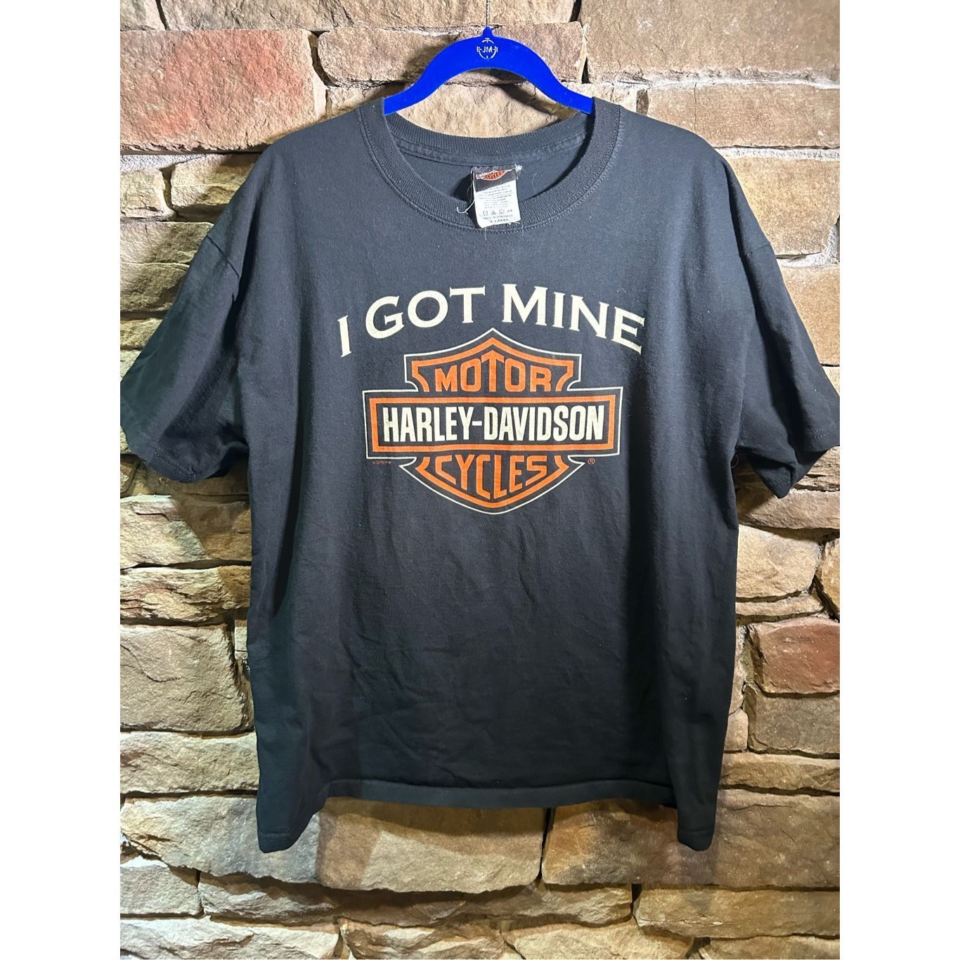 Harley Davidson Vintage Y2K Harley Davidson Pirate “I got Mine” Ship Erie Pe Size US XL / EU 56 / 4 - 3 Thumbnail