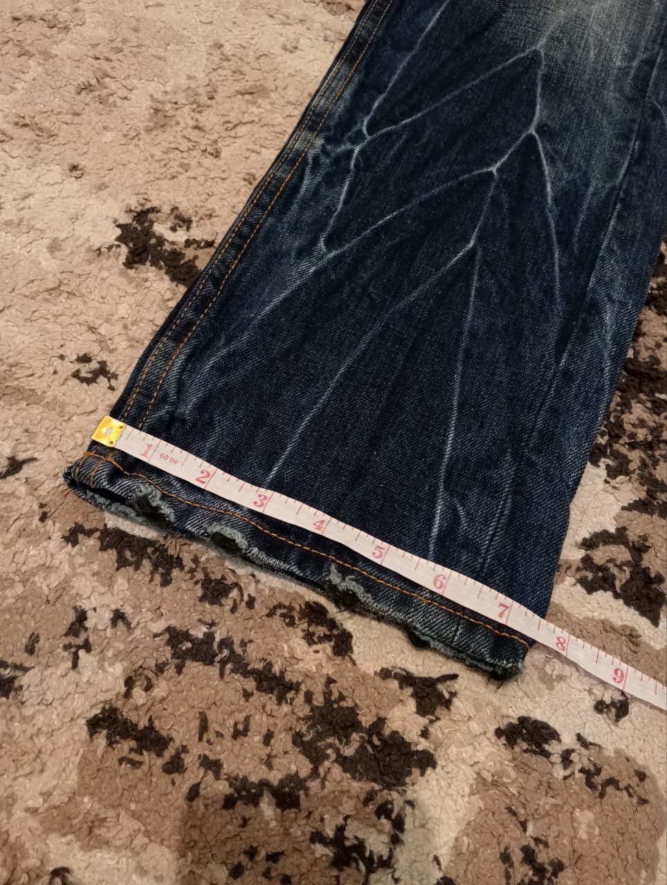 semanticdesign VINTAGE SEMANTIC DESIGN JAPAN SNAKE SKIN STYLE JEANS Size US 33 - 18 Thumbnail