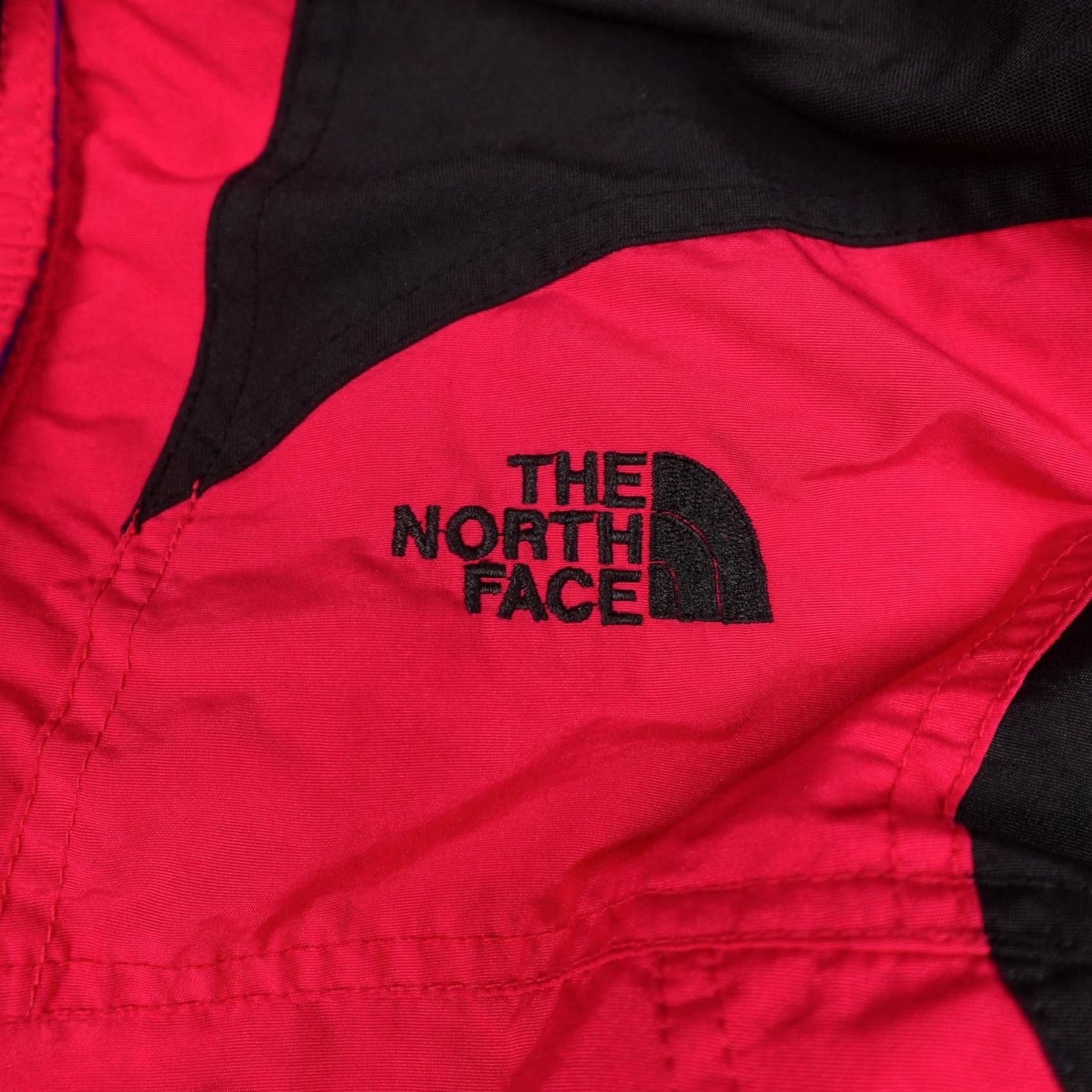 The North Face The North Face Jacket Womens 12 Red Black Hooded Ski Snow Coat Short Size XL / US 12-14 / IT 48-50 - 7 Thumbnail