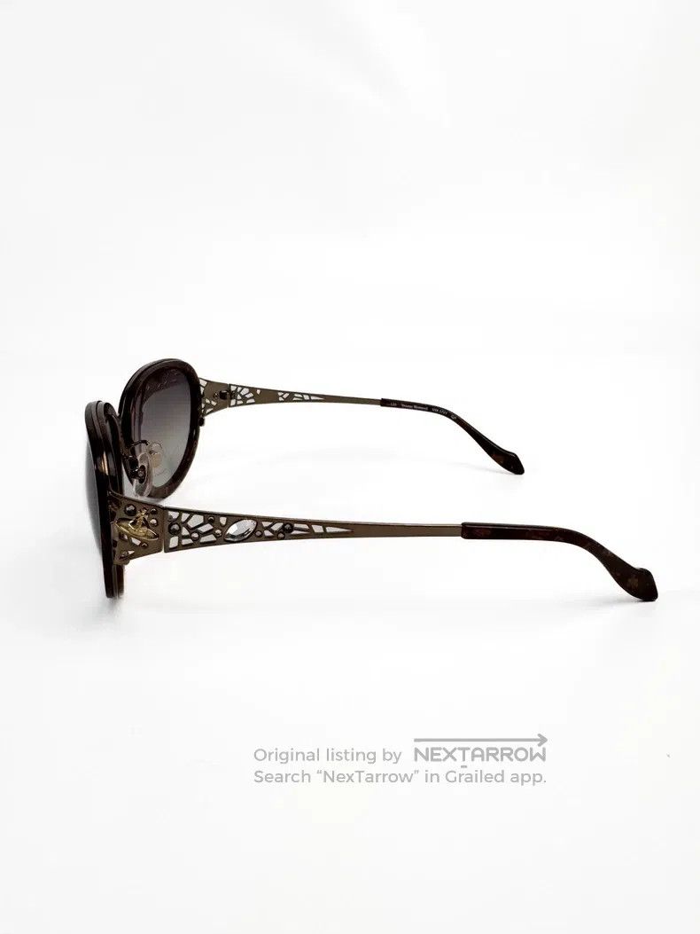 Vivienne Westwood Vivienne Westwood Cut-Out Gem Saturn Logo Antique Copper S Size ONE SIZE - 3 Thumbnail