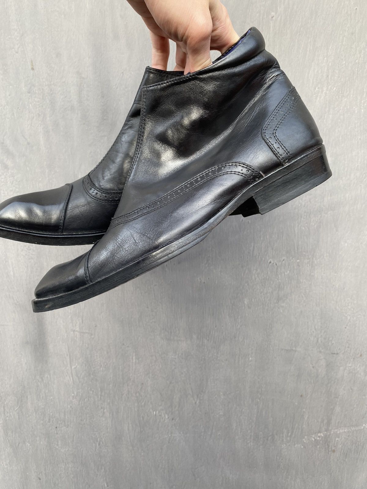 Kenzo Kenzo Vintage high zip leather shoes size UK7 Size US 9 / EU 42 - 6 Thumbnail