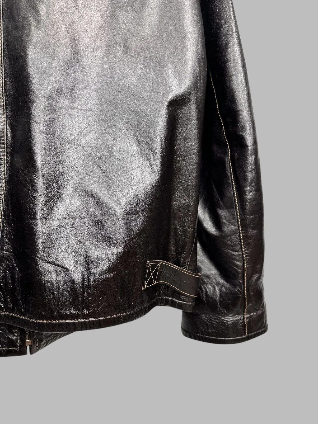 Dolce & Gabbana Leather Jacket Vintage Junya Watanabe Avantgarde Style Size US M / EU 48-50 / 2 - 14 Thumbnail