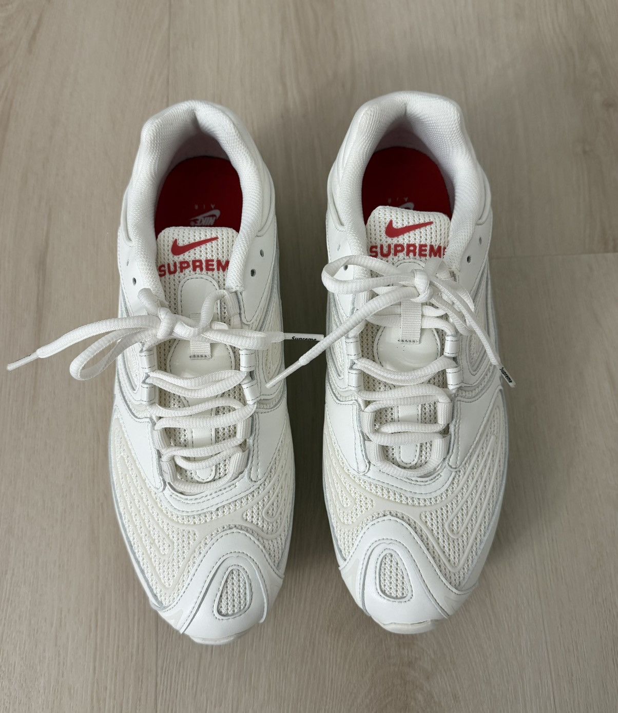 Nike × Supreme Supreme x Nike Air Max 98 TL White Size US 10 / EU 43 - 2 Thumbnail