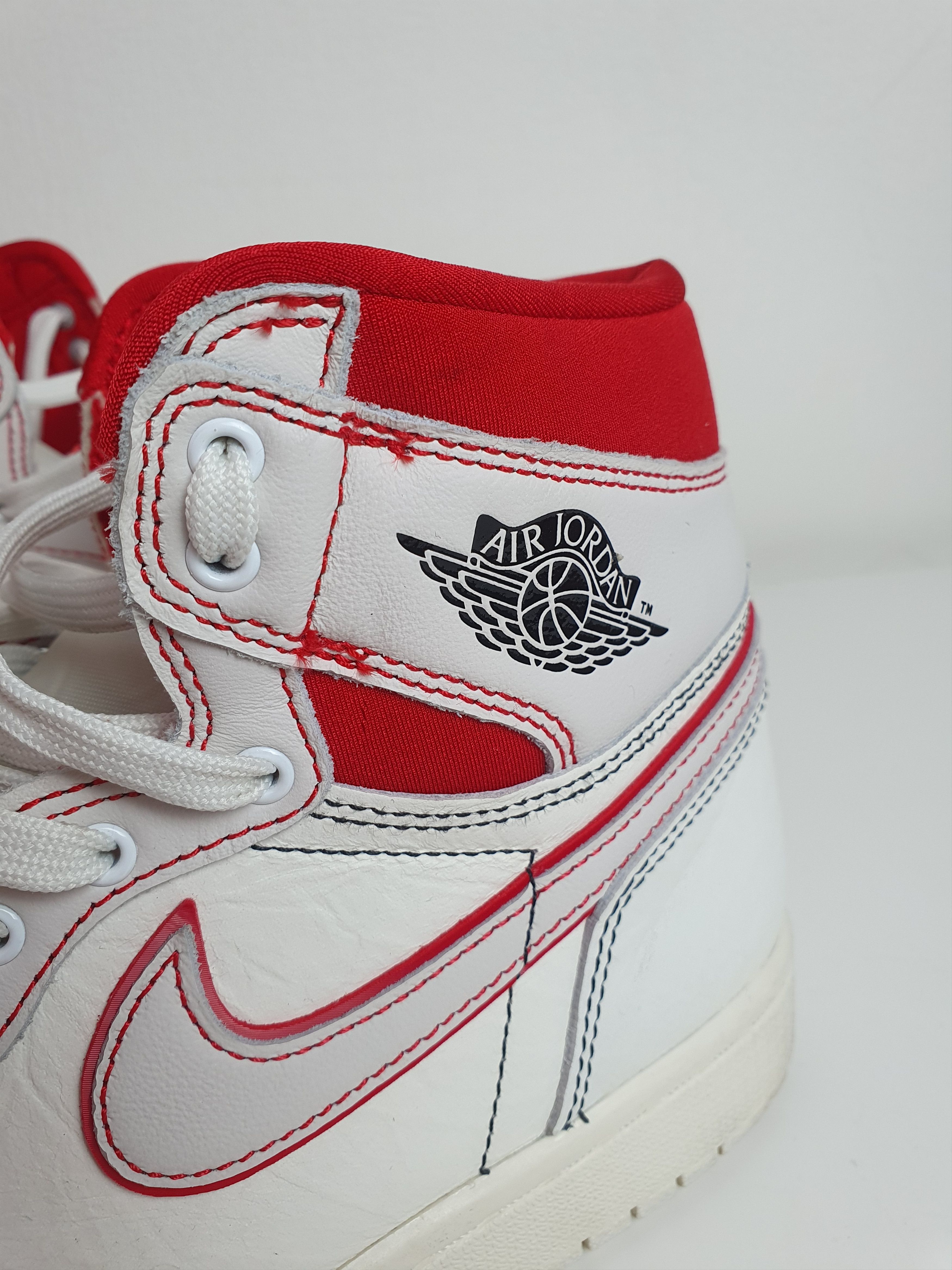 Jordan Brand × Nike Vintage Men's shoes Nike Air Jordan HIGH PHANTOM GYM RED Size US 7 / EU 40 - 16 Thumbnail