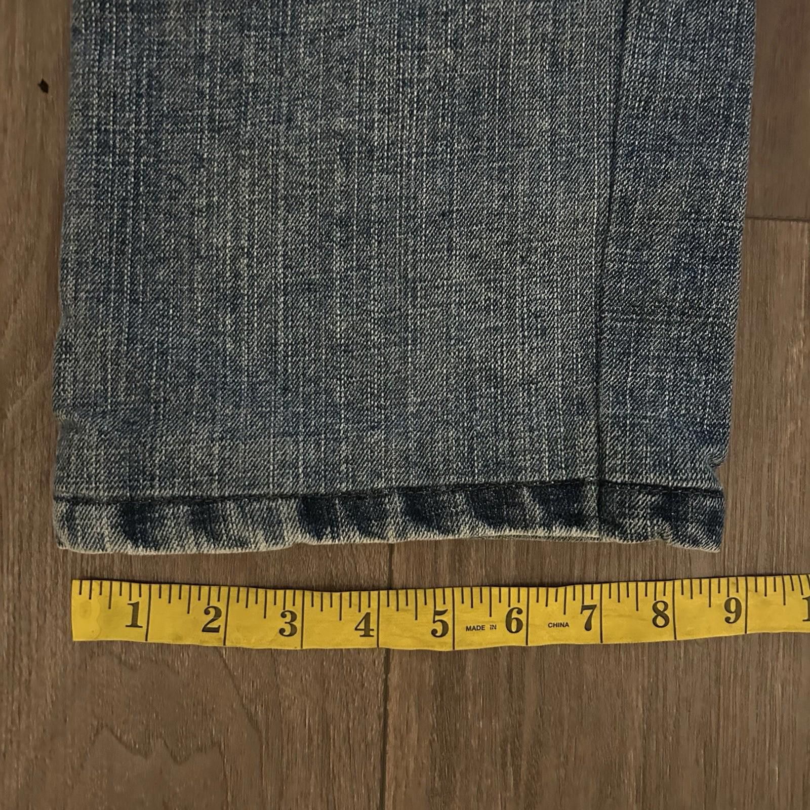 Diesel Diesel Industry Jeans Mens 34x28 Denim Bootcut Blue Pants Size US 34 / EU 50 - 7 Thumbnail