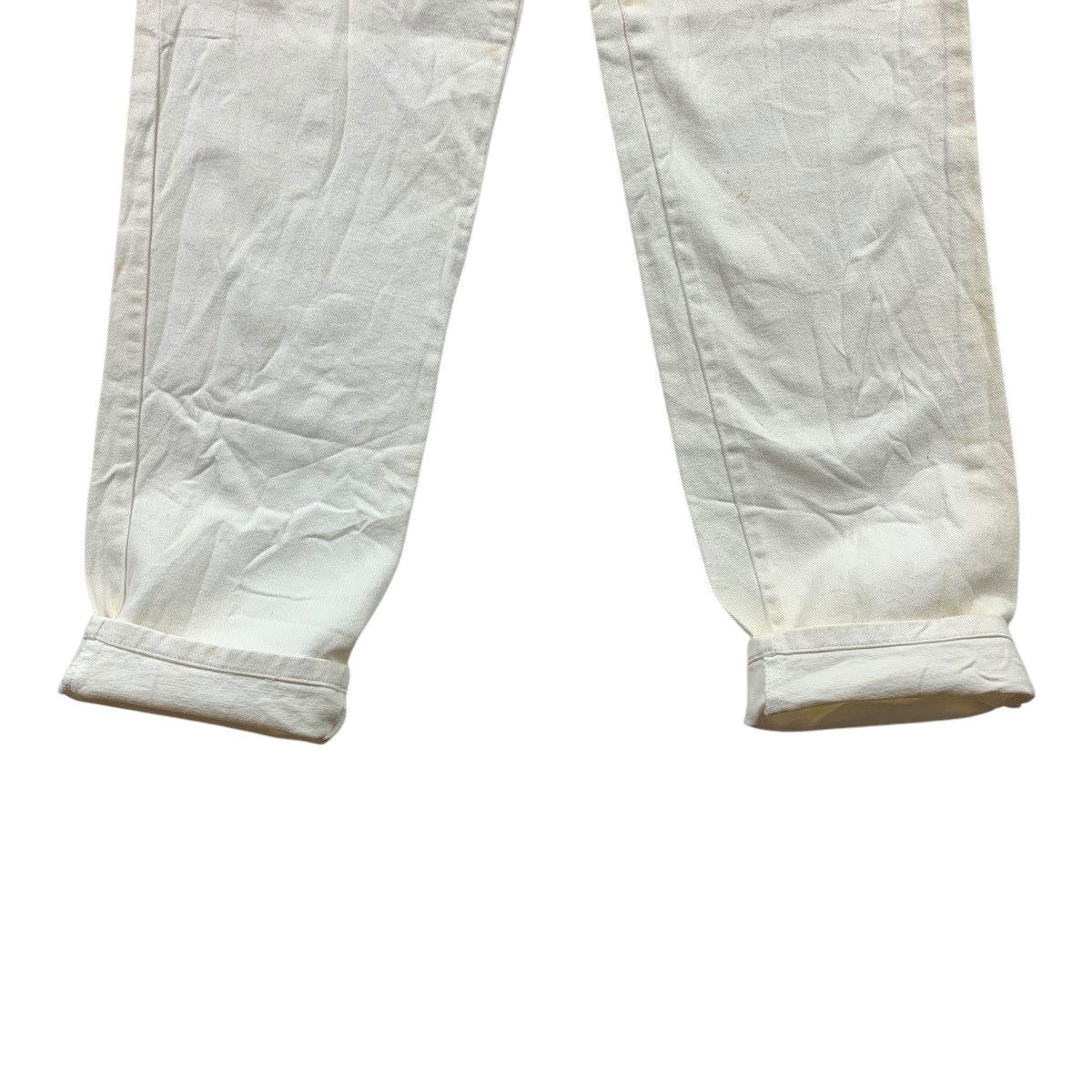 Stone Island × Vintage Vintage STONE ISLAND patches white jeans Size 27" / US 4 / IT 40 - 12 Thumbnail