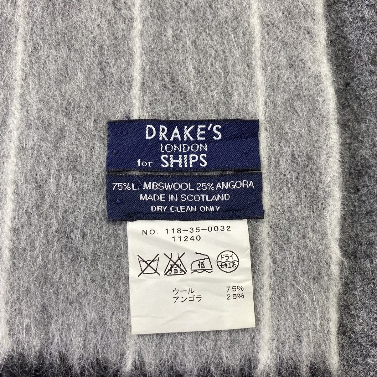 Drake's Drakes London For Ships Muffler/ Scar / Neckwear - T1390 Size ONE SIZE - 5 Thumbnail