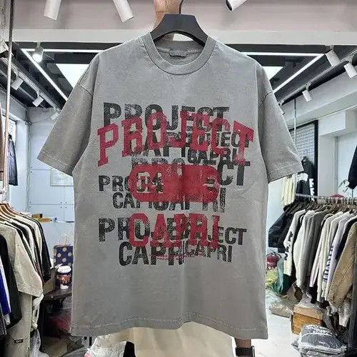 VIBE Hirayama x aoka PROJECT CAPRI Letter Print Shirt Size US L / EU 52-54 / 3 - 3 Thumbnail