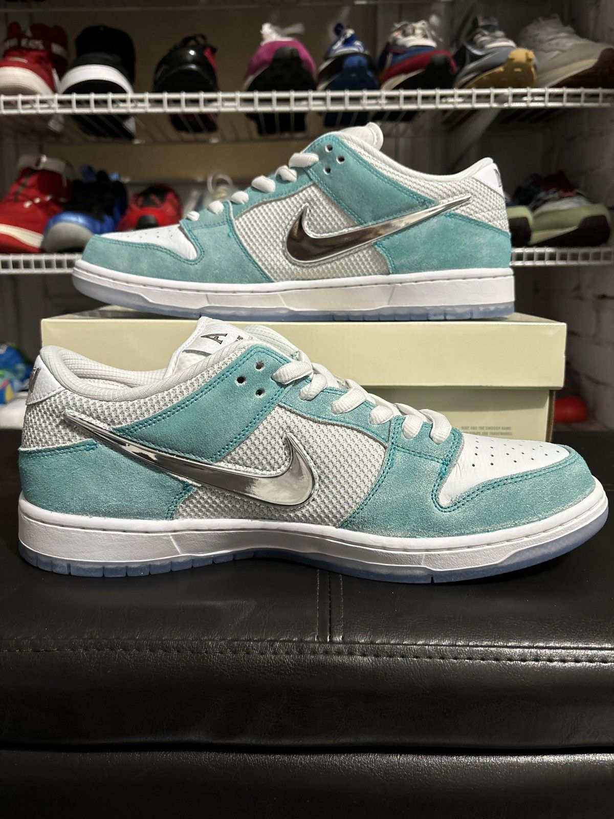 Nike Nike Dunk Low SB “April Skateboards” Size US 12 / EU 45 - 3 Thumbnail
