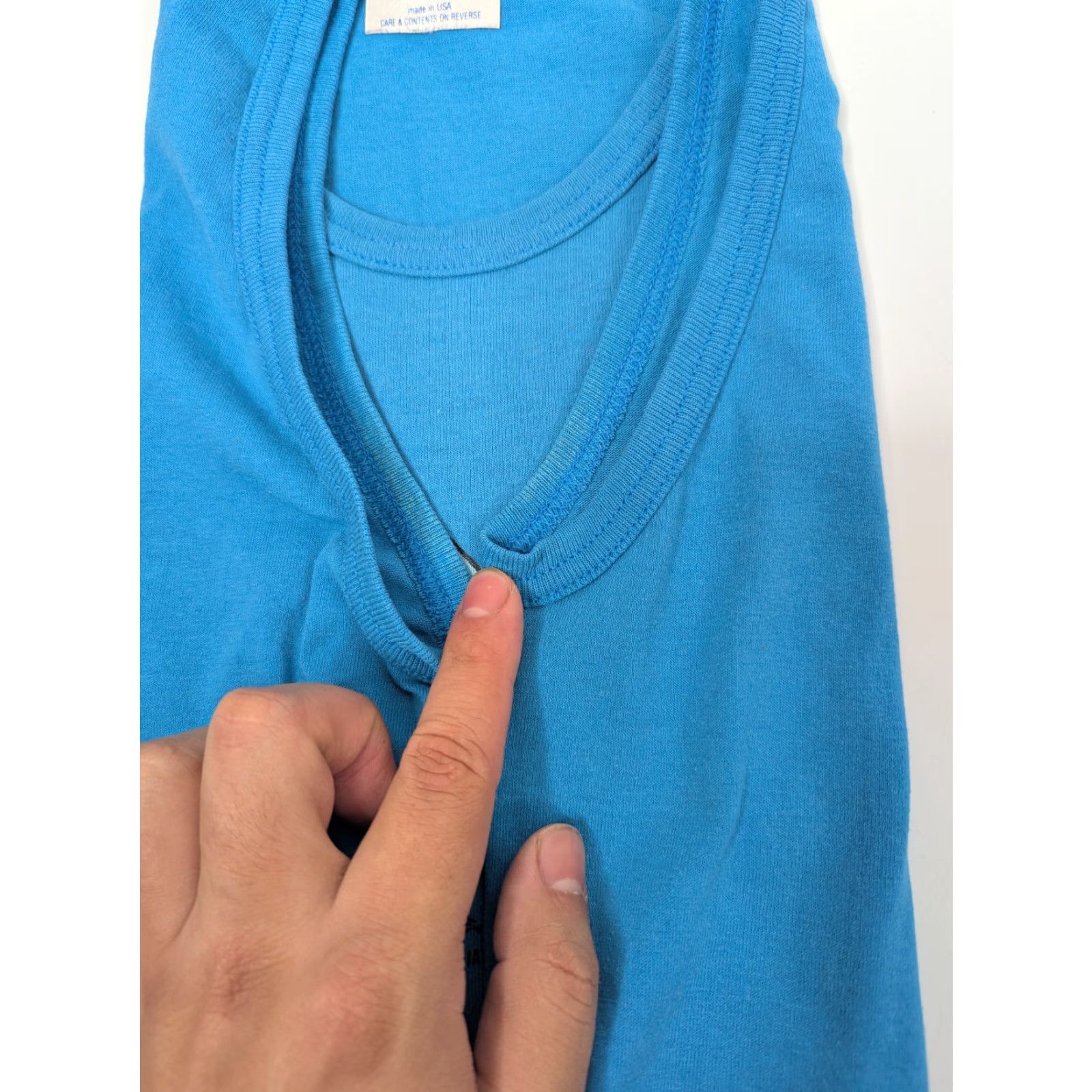 TEE JAYS VTG Myrtle Beach Tank Top Shirt Blue Jay Bird Graphic Small TeeJays USA Made 90s Size US S / EU 44-46 / 1 - 2 Thumbnail