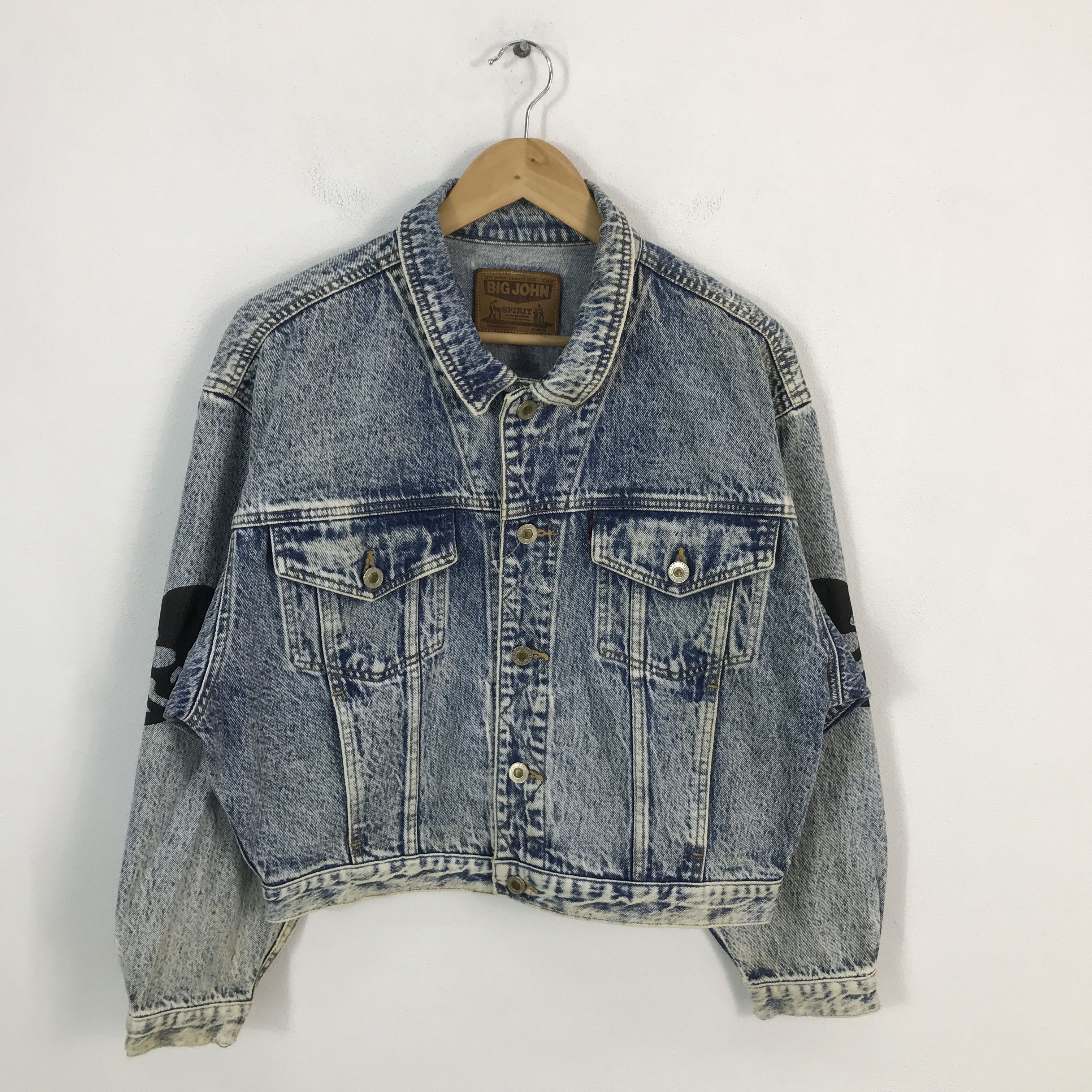 Big John × Vintage Vintage Big John Denim Button Jacket Size US L / EU 52-54 / 3 - 1 Thumbnail