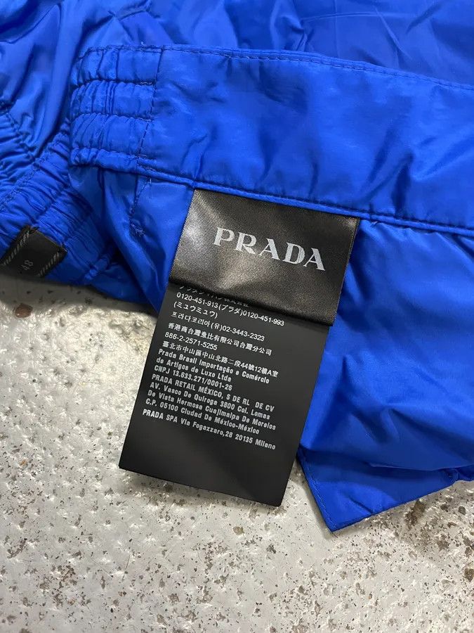 Prada AW2019 Prada Electric Blue Nylon Pants Size US 32 / EU 48 - 13 Thumbnail