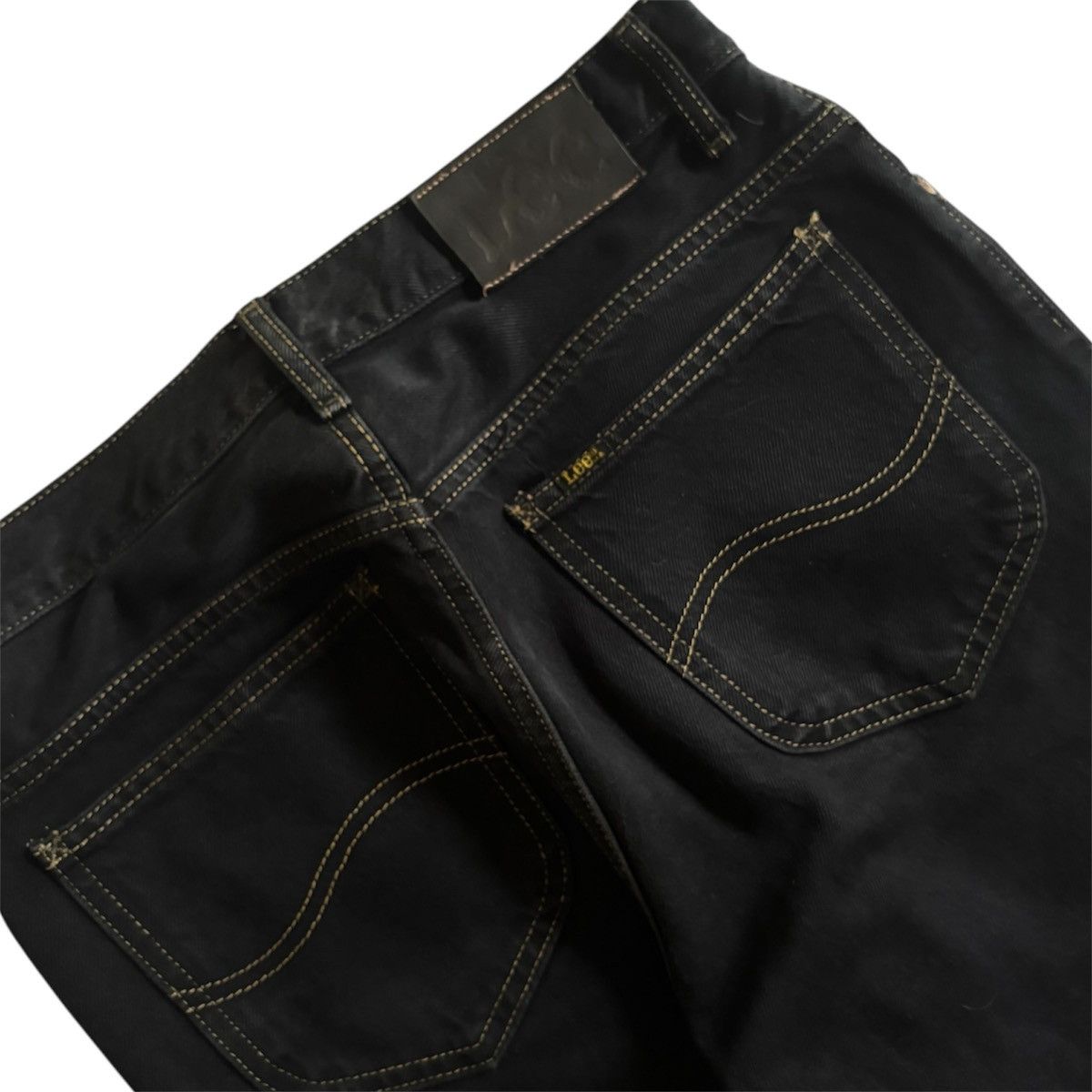Lee 90s Vintage Super Flare Lee Size US 31 - 8 Thumbnail