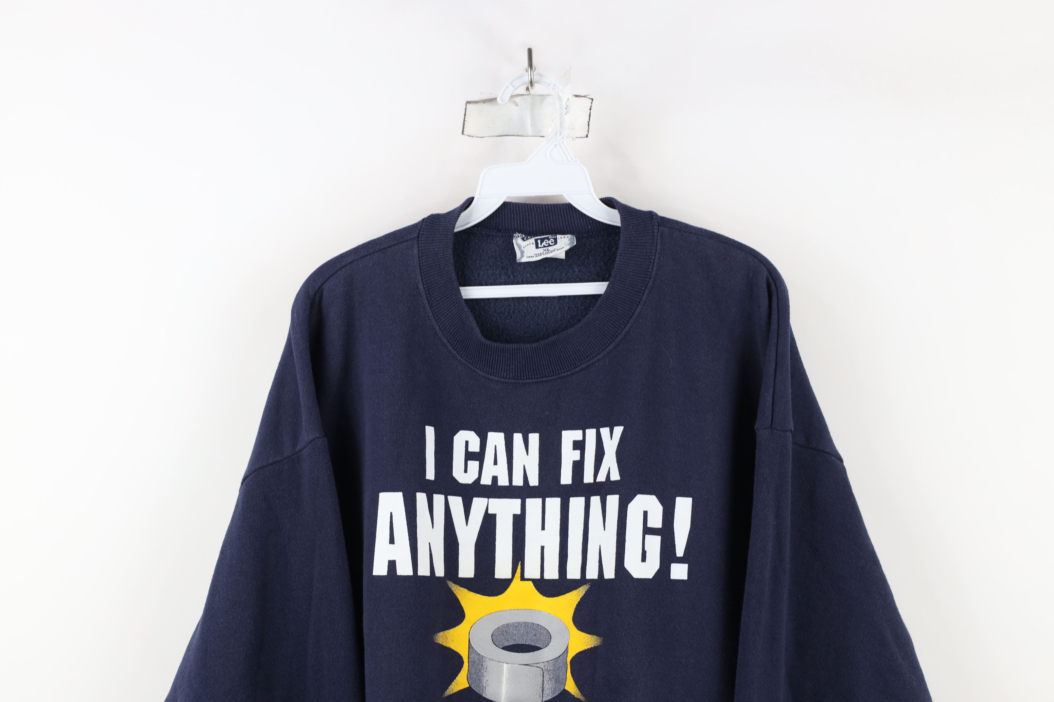 Vintage Vintage 90s Streetwear Fix Anything Duct Tape Sweatshirt USA Size US L / EU 52-54 / 3 - 2 Thumbnail