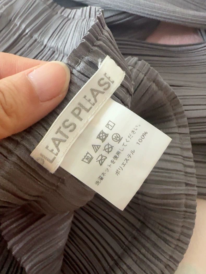 Issey Miyake issey miyake size:3 Dark grey straight-leg pants Size 42" / US 20 - 2 Thumbnail
