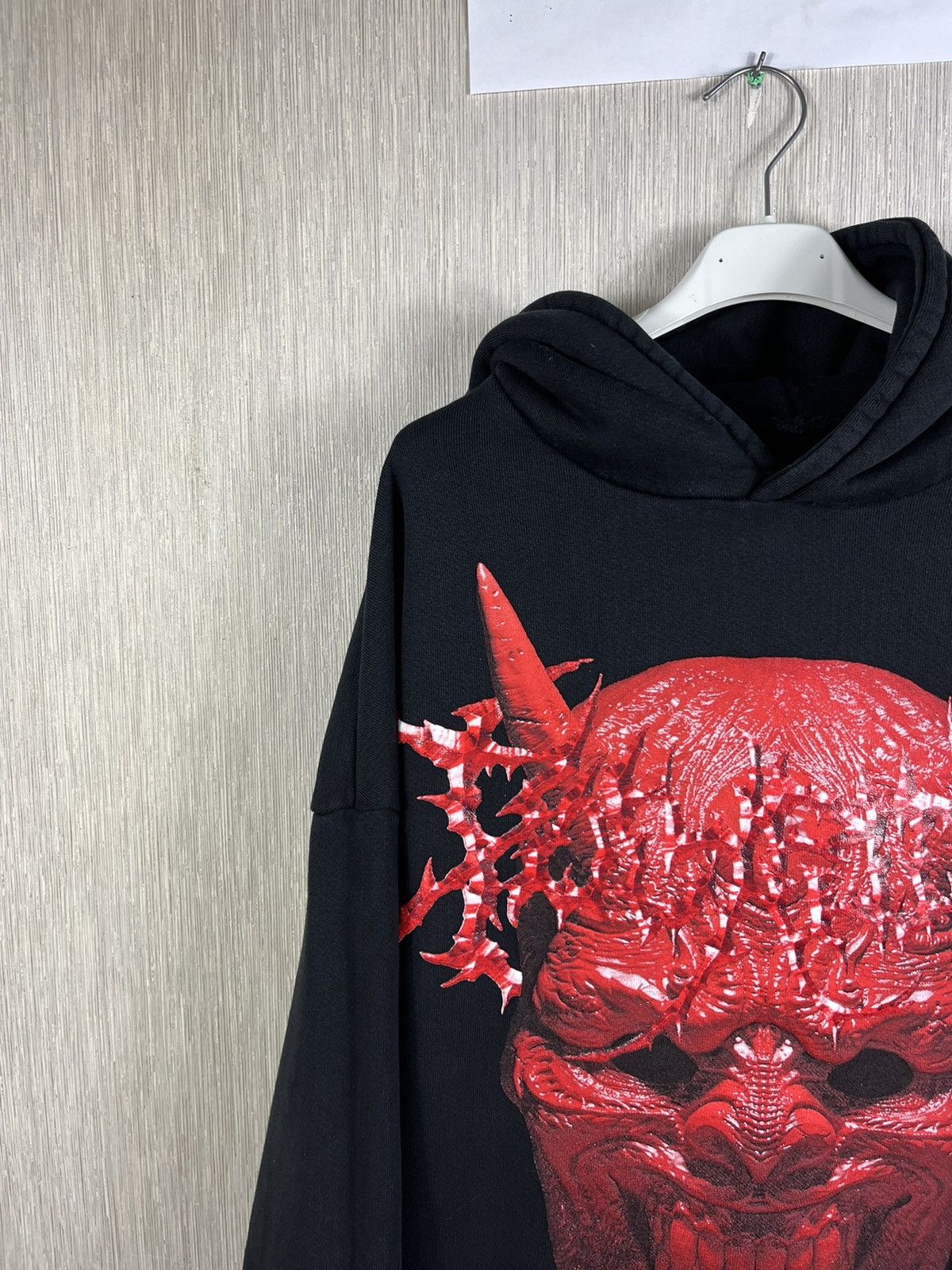 Band Tees × Los Angeles Apparel × ROSE IN GOOD FAITH Rose in good faith x Polyphia demon raw oversized hoodie Size US S / EU 44-46 / 1 - 4 Thumbnail