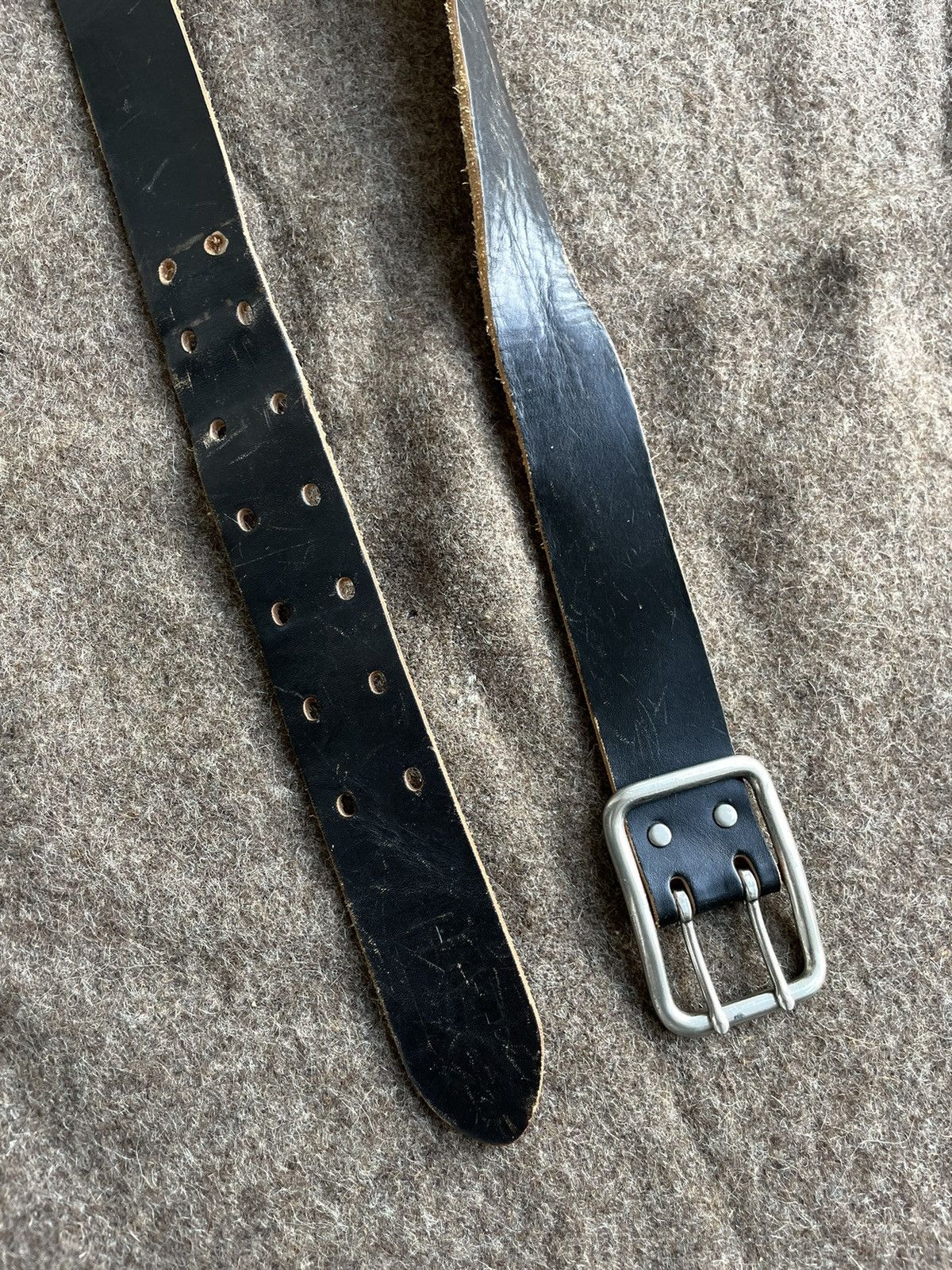 Caterpillar × Genuine Leather CAT Leather Belt Size ONE SIZE - 1 Thumbnail