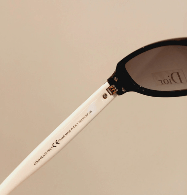 Dior × John Galliano × Vintage Christian Dior Sunglasses Cold Glaze Ski Pop Shield Vintage Size ONE SIZE - 6 Thumbnail