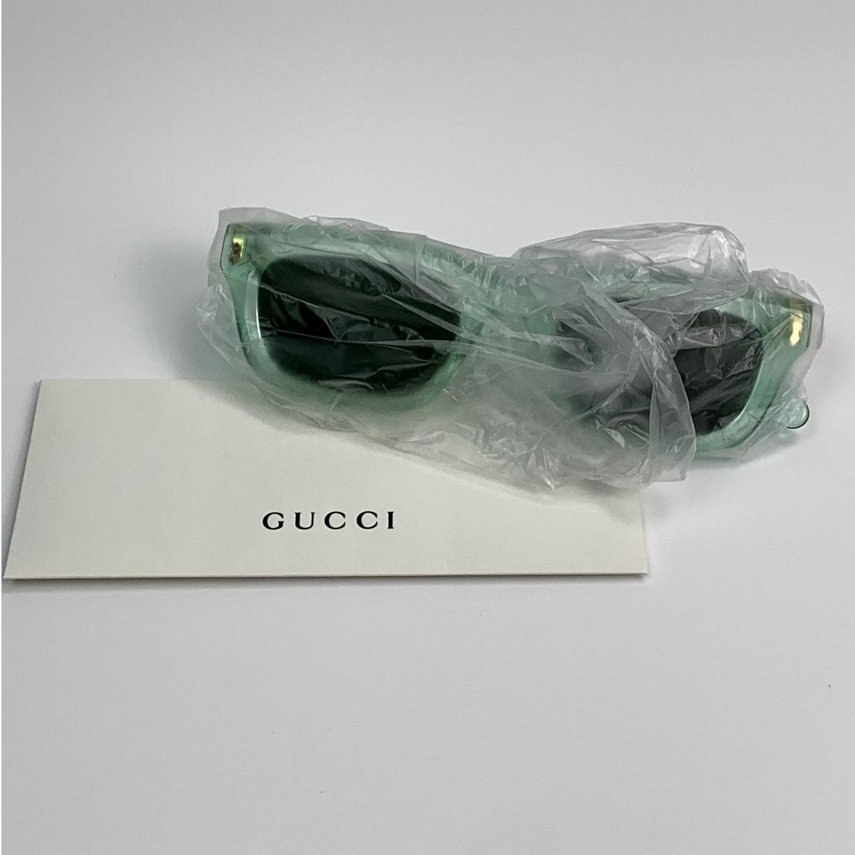 Gucci NEW Gucci Sunglasses GG1524S 004 Green Men Authentic Size ONE SIZE - 12 Thumbnail