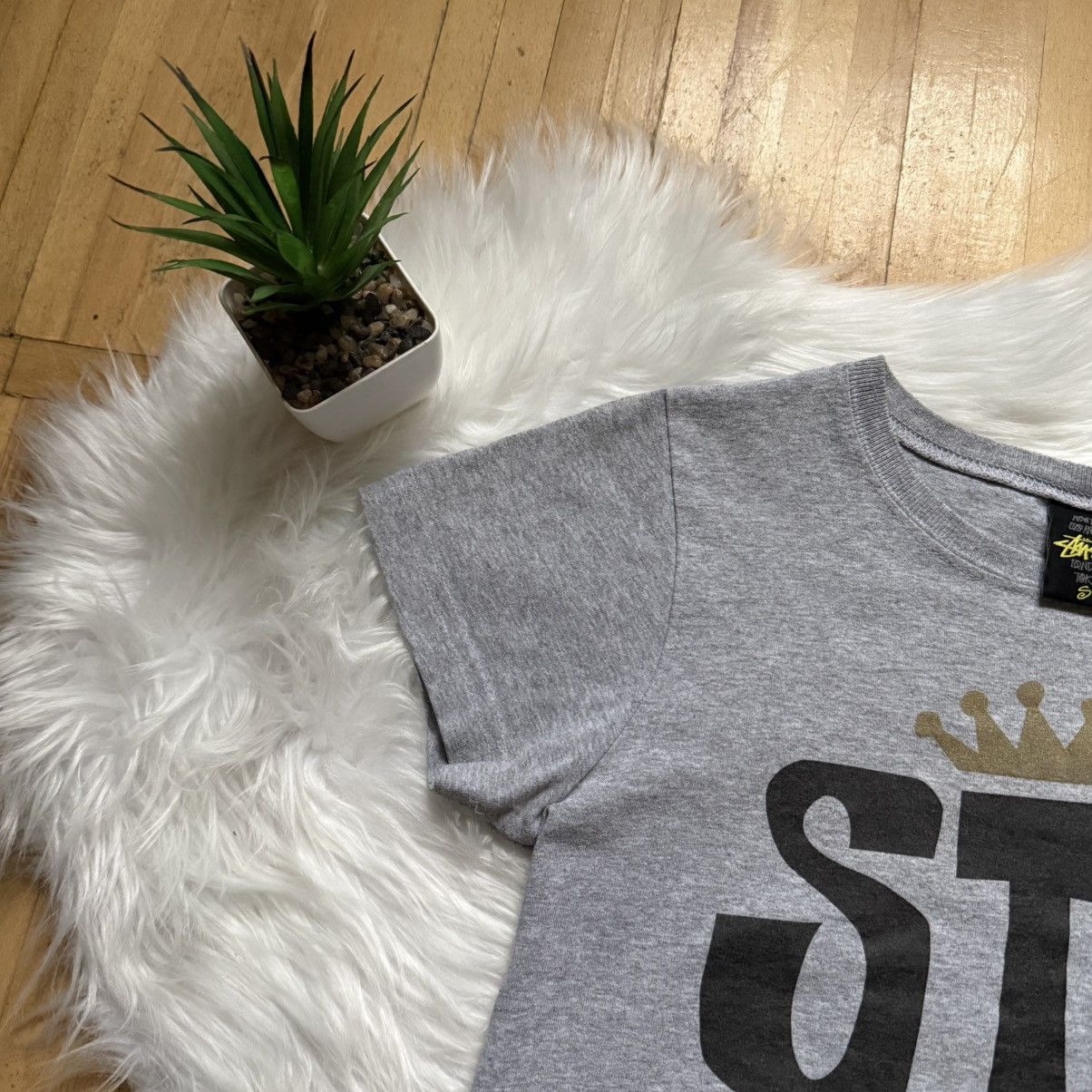 Stussy 📌 Vintage Stussy 00s NY Big Logo Y2k Slim Tee Size S / US 4 / IT 40 - 6 Thumbnail