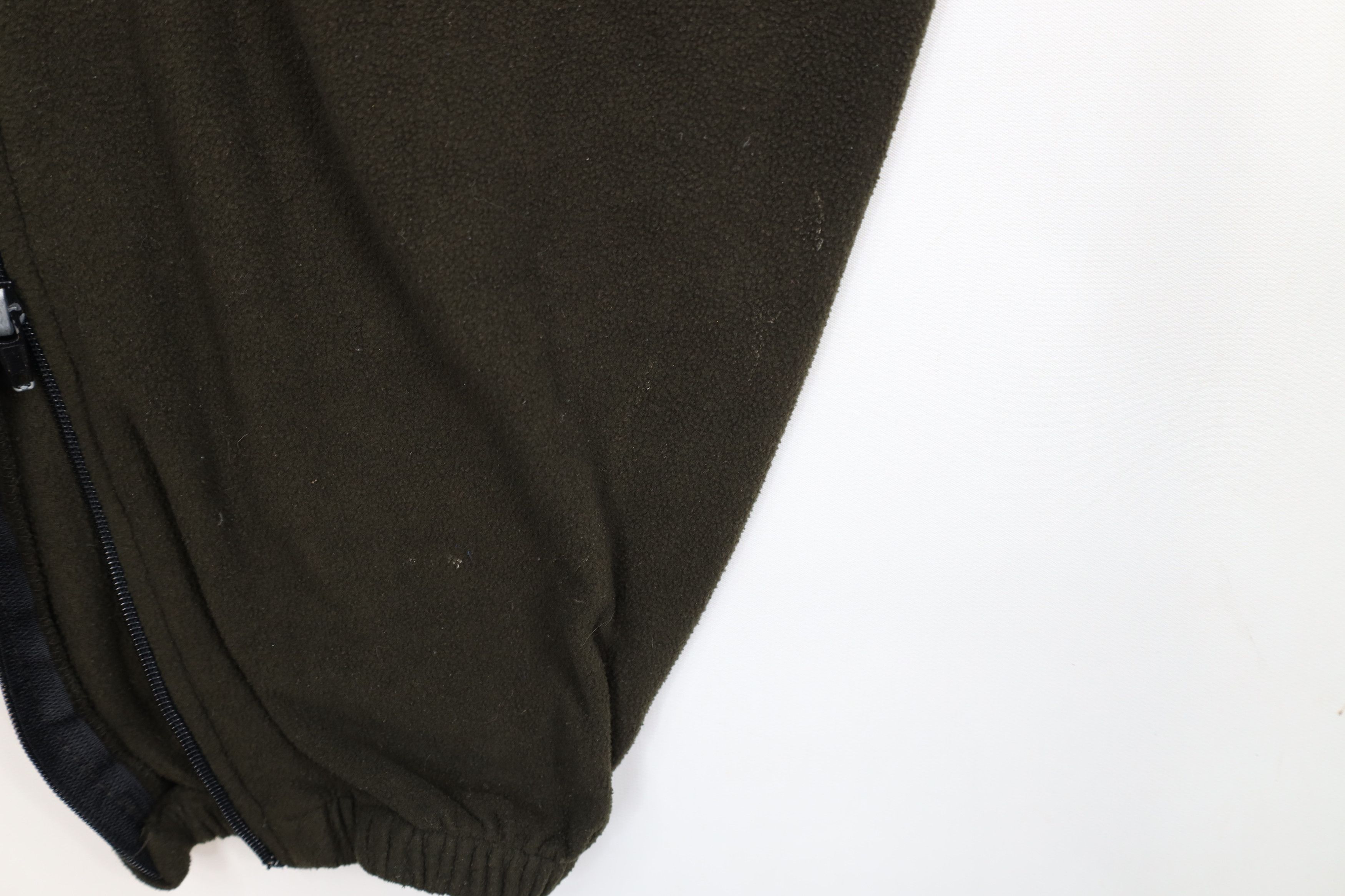 Vintage Vintage 90s Streetwear Fleece Sweatpants Joggers Green Size US 34 / EU 50 - 13 Thumbnail