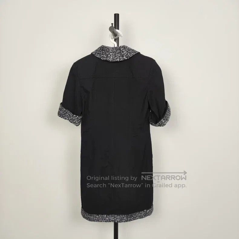 Chanel Chanel Sequined short-sleeved straight denim skirt Size XS / US 0-2 / IT 36-38 - 2 Thumbnail