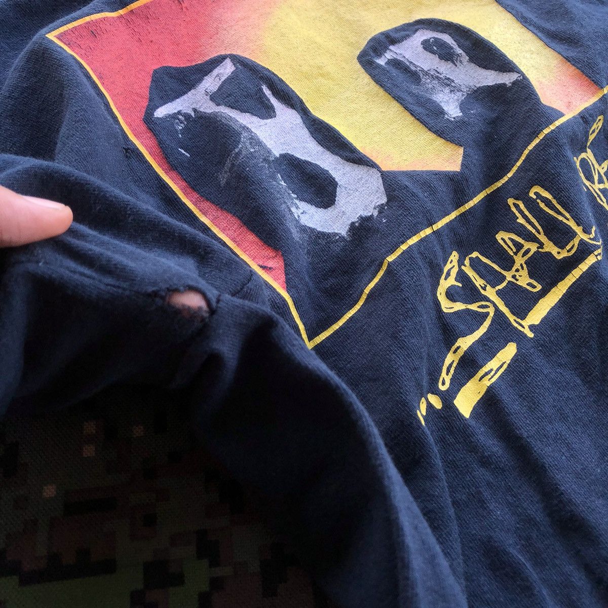 Band Tees × Vintage Vtg Burn …Shall be judged Hardcore Punk Band Tshirt Size US M / EU 48-50 / 2 - 7 Thumbnail
