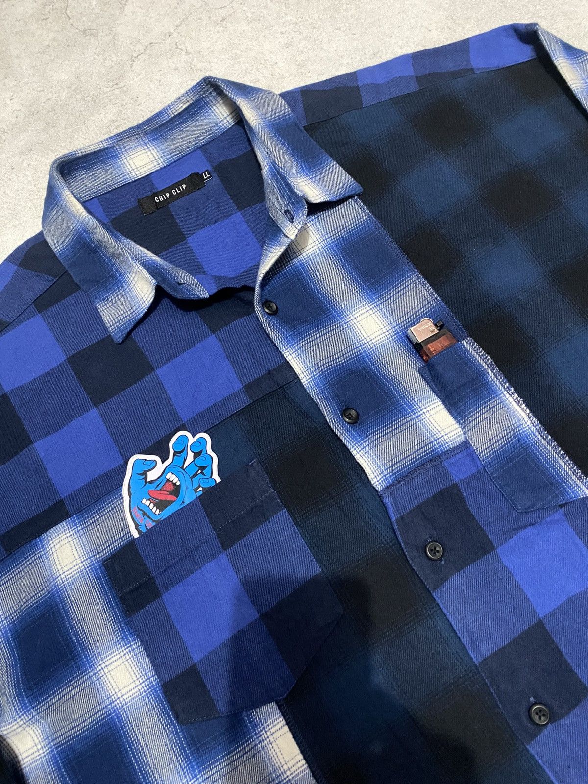 Designer × Flannel × Japanese Brand Veterano Patchwork ChipClip Flannel Size US XL / EU 56 / 4 - 4 Thumbnail